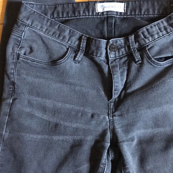 Madewell Gray Skinny Denim Leggings - Picture 4 of 7